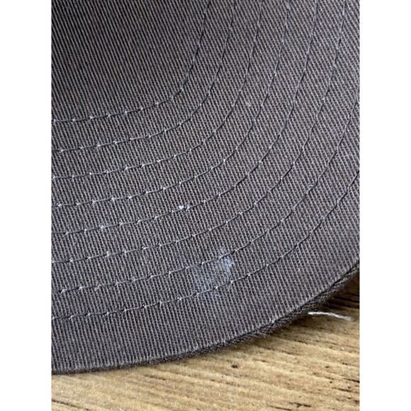 Ariat Cap Brown Snapback R112 Steer Head Bull USA Flag Patch - Picture 7 of 8